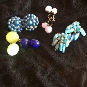 ‼️Vintage Clip On Earring Lot‼️ 3/$12
